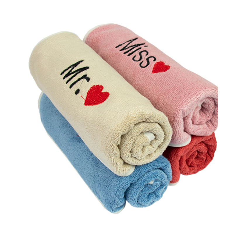 Mr. & Miss 4-dielna súprava uterákov z mikrovlákna