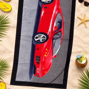 Plážová osuška70x140cm car