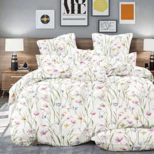 Kvetinová krajina snov – 7-dielna posteľná súprava