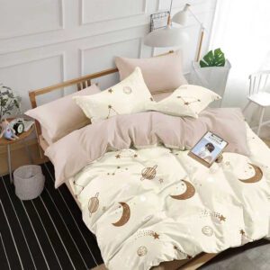 Zasnený mesiac a hviezdy – 7-dielna posteľná súprava