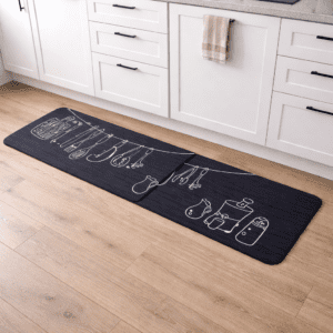 Kuchynská podložka – protišmyková, rýchloschnúca