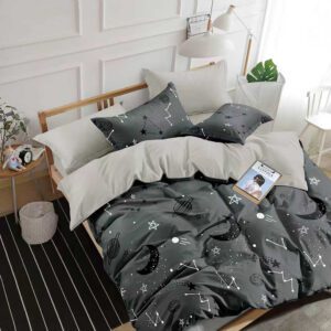 atraktívny Zasnený mesiac a hviezdy – 7-dielna posteľná súprava