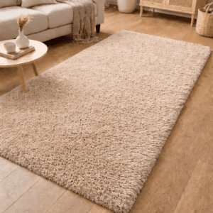 Koberec Shaggy 80x150 cm – Béžový