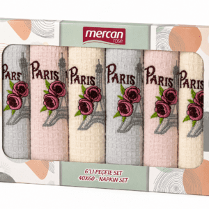 Kuchynské utierky 40×60 cm – PARIS – Sada 6 ks