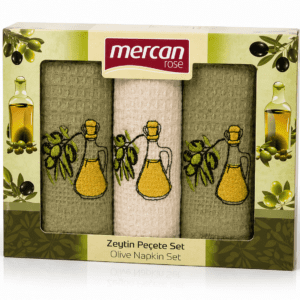 Kuchynské utierky s motívom olív – 40×60 cm | 100 %