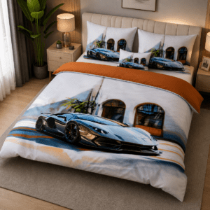 3D obliečky – Športové auto 03