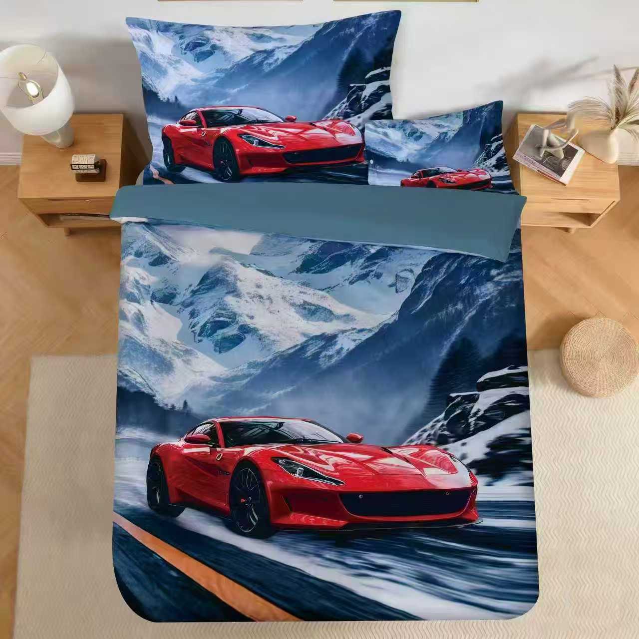 3D obliečky – Športové auto 02 – Obrázok 2