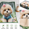 Kuchynská utierka z mikrovlákna – Psík 40 × 60 cm