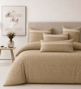Bavlnené obliečky BIANCA Beige 140x200