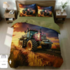 Bavlnené obliečky 3-dielna sada 140 × 200 cm | Detské obliečky Traktor na farme