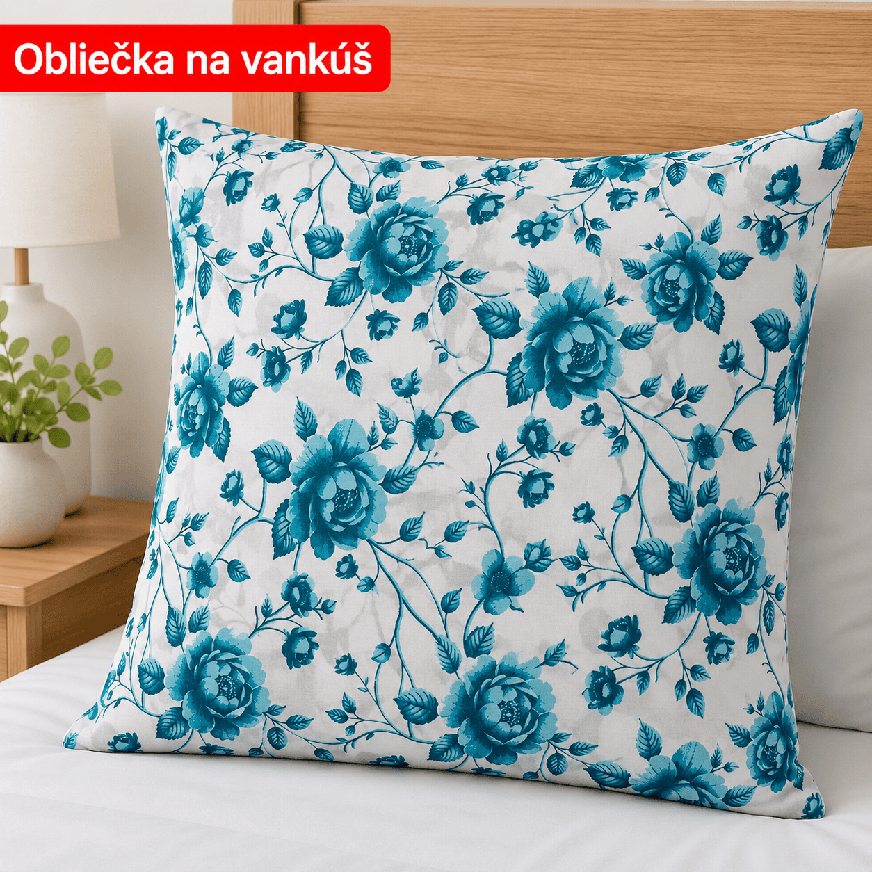Obliečka na vankúš 40 × 40 cm – 100 % bavlna VAN401