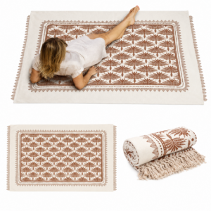 XXL Plážová osuška 200 × 200 cm – 100 % bavlna