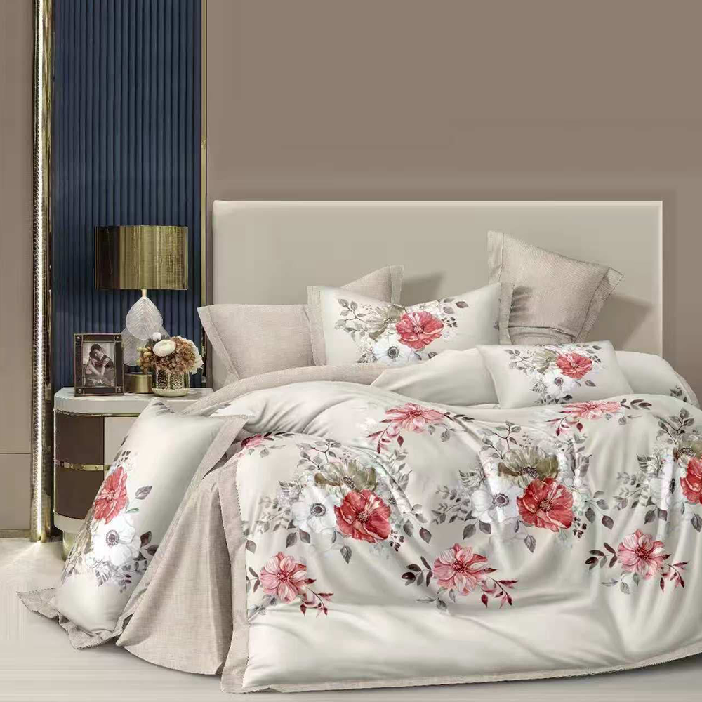 7-dielna súprava posteľnej bielizne Bloom Luxe